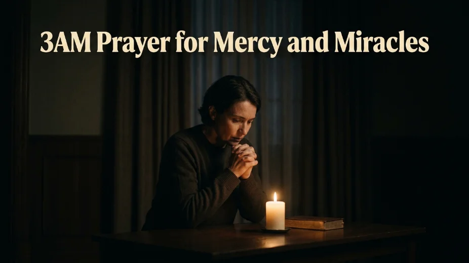 3AM Prayer for Mercy and Miracles: