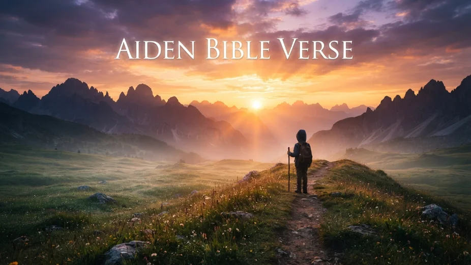 Aiden Bible Verse: