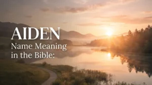 Aiden Name Meaning in the Bible: