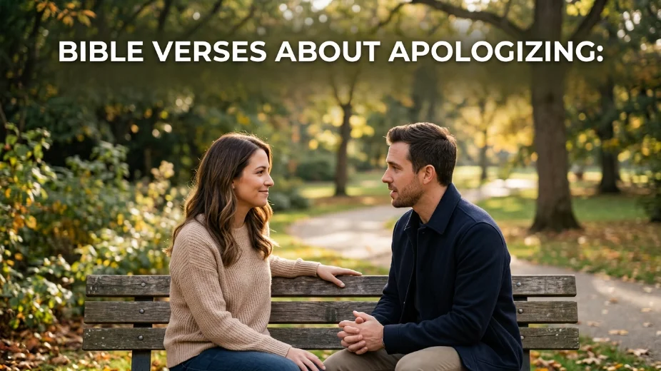 Bible Verses About Apologizing: