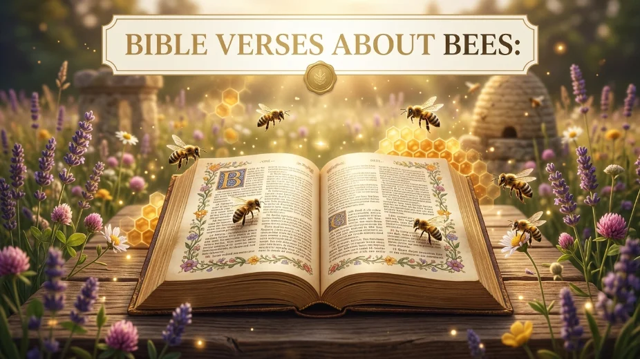 Bible Verses About Bees: