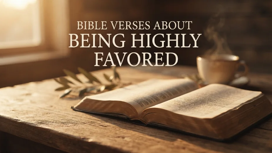 Bible Verses About Being Highly Favored: