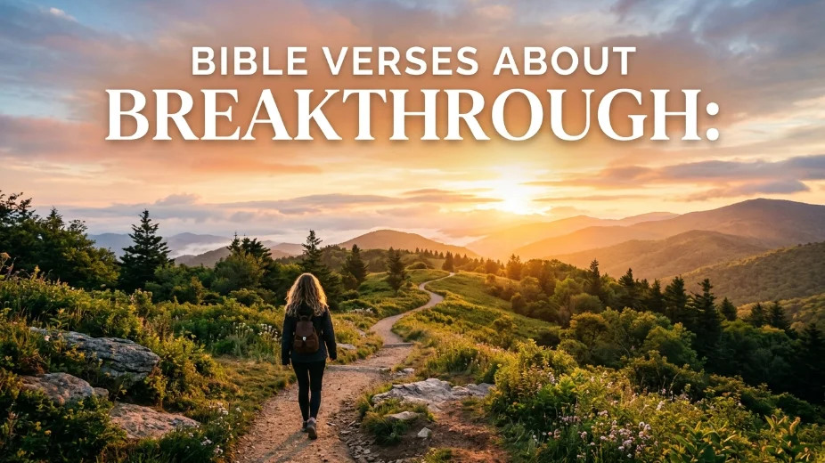 Bible Verses About Breakthrough: