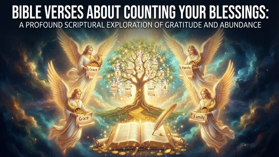 Bible Verses About Counting Your Blessings: