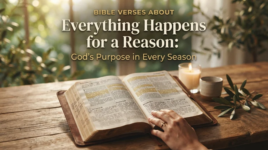 Bible Verses About Everything Happens for a Reason: