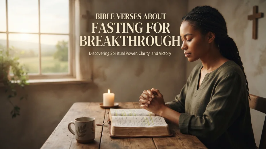 Bible Verses About Fasting for Breakthrough: