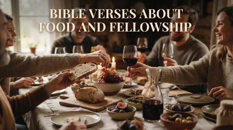 Bible Verses About Food and Fellowship: