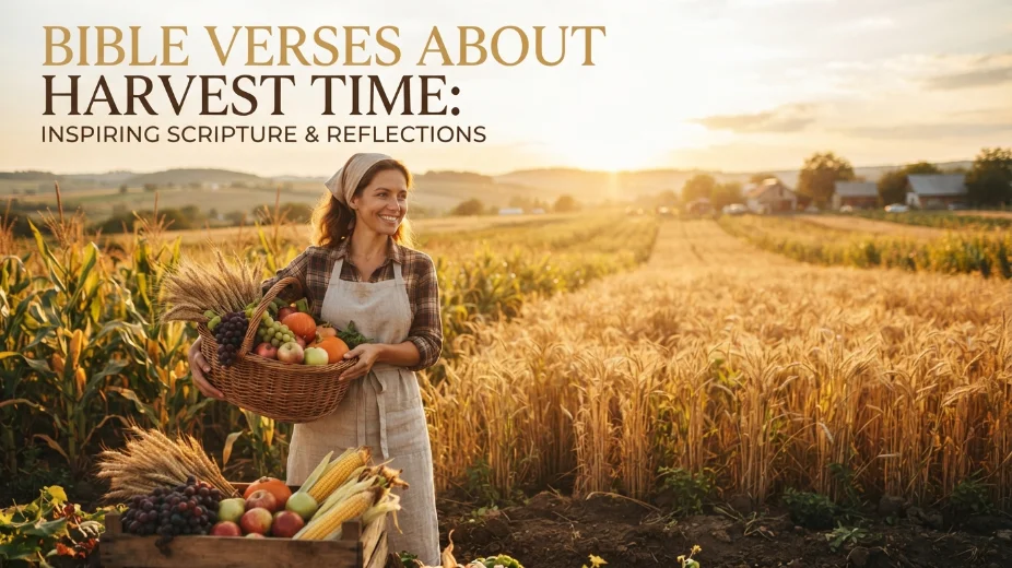 Bible Verses About Harvest Time: