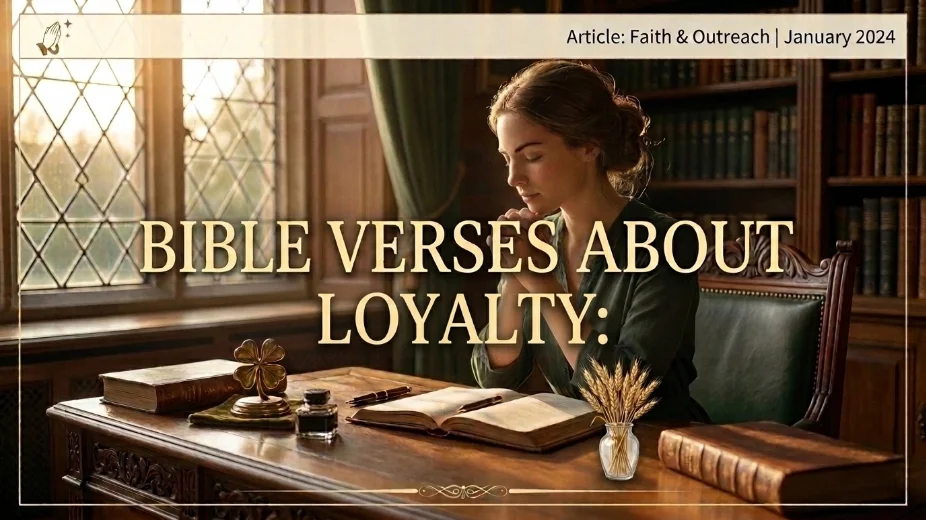 Bible Verses About Loyalty: