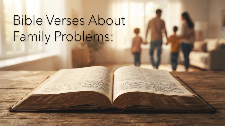 Bible Verses About Family Problems: