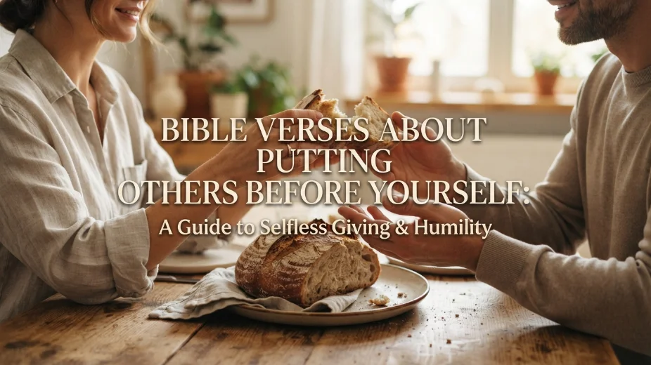 Bible Verses About Putting Others Before Yourself: