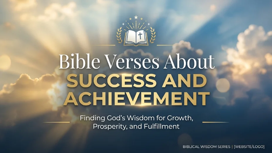 Bible Verses About Success and Achievement: