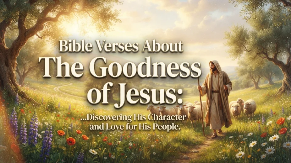 Bible Verses About the Goodness of Jesus: