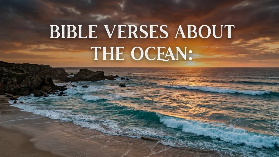 Bible Verses About the Ocean: