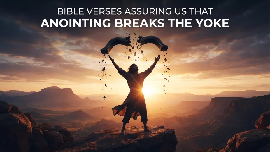 Bible Verses Assuring Us That Anointing Breaks the Yoke: