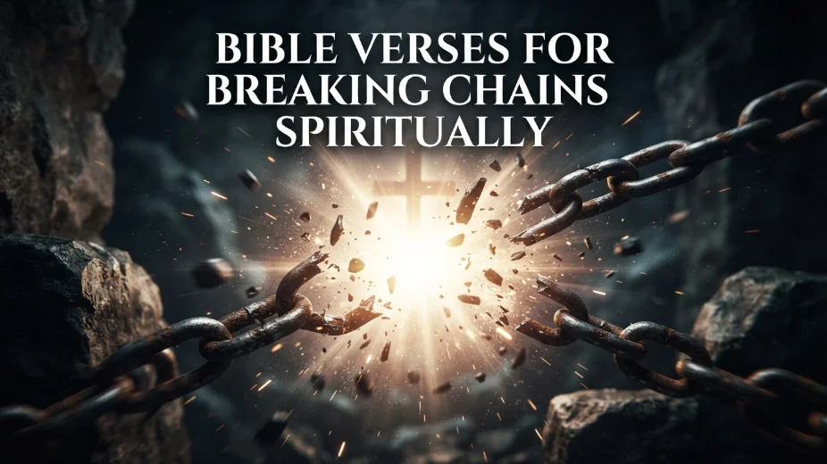 Bible Verses for Breaking Chains Spiritually: