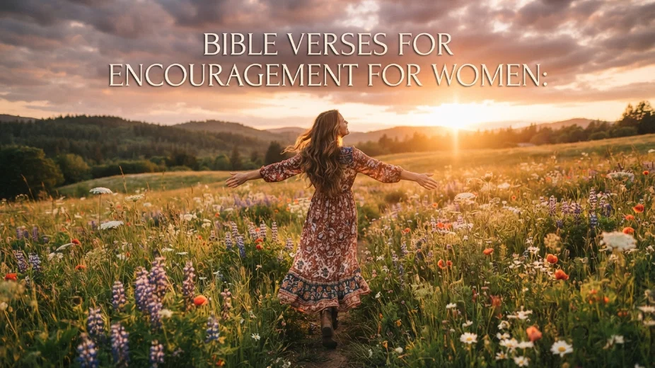 Bible Verses for Encouragement for Women: