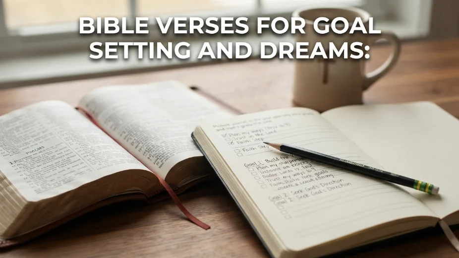 Bible Verses for Goal Setting and Dreams: