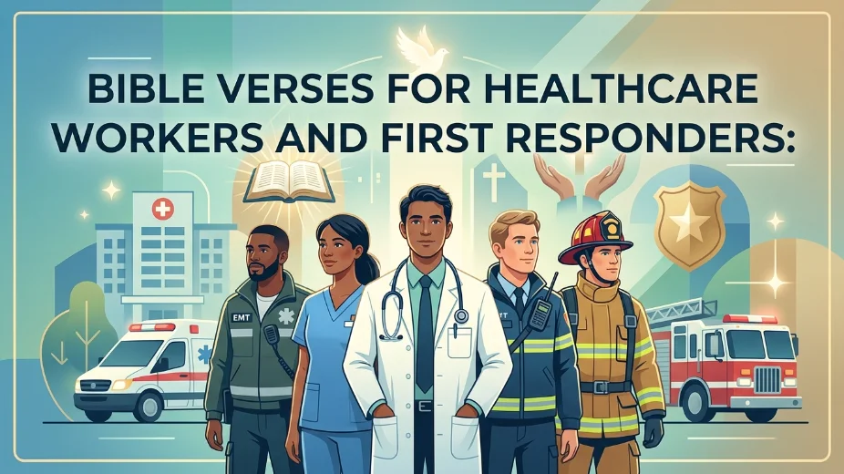 Bible Verses for Healthcare Workers and First Responders: