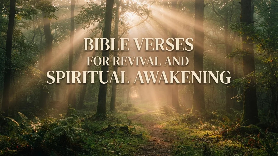 Bible Verses for Revival and Spiritual Awakening: