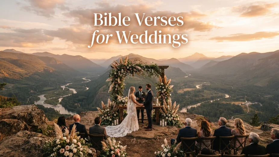 Bible Verses for Weddings: