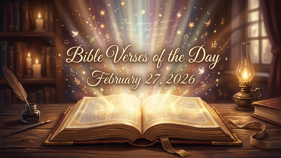 Bible Verses of the Day February 27, 2026: