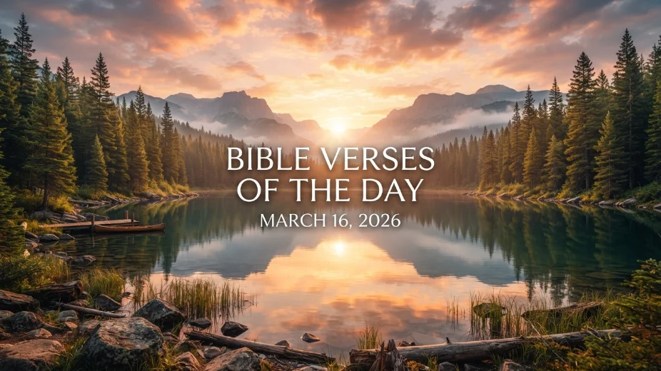 Bible Verses of the Day March 16, 2026: