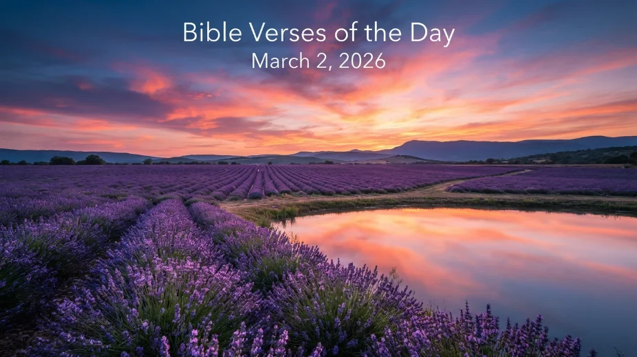 Bible Verses of the Day March 2, 2026: