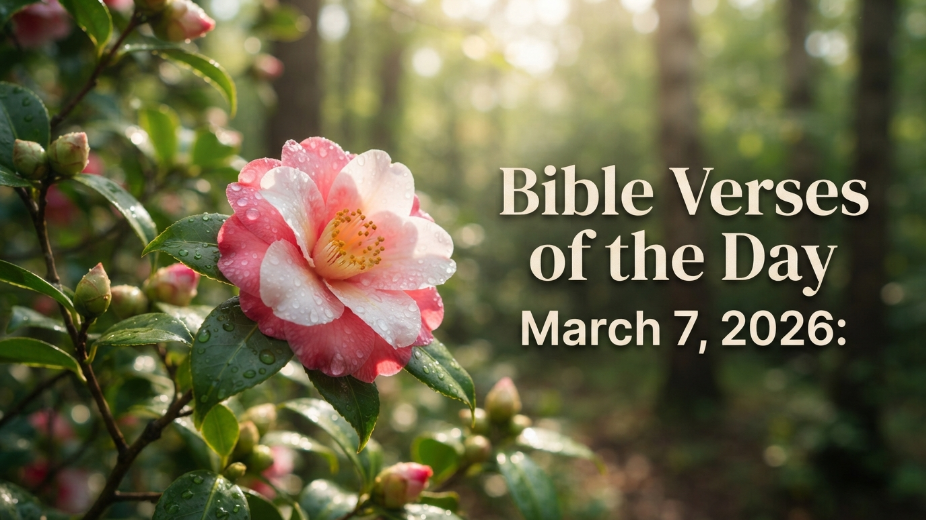 Bible Verses of the Day March 7, 2026:
