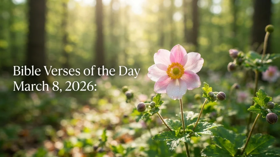 Bible Verses of the Day March 8, 2026:
