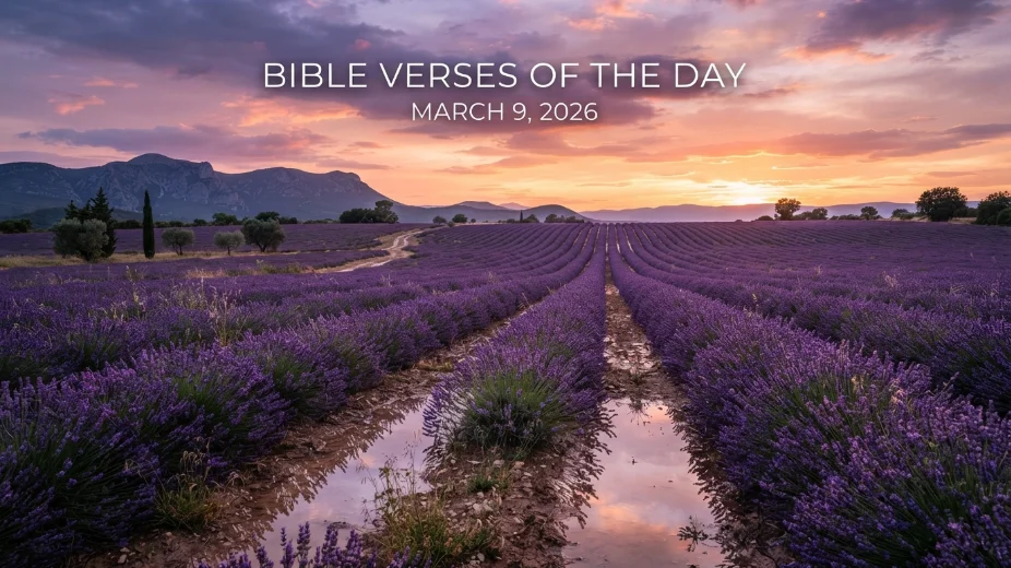Bible Verses of the Day March 9, 2026: