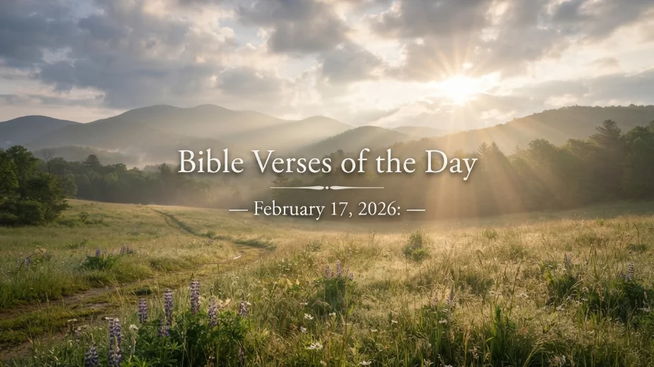 Bible Verses of the Day — February 17, 2026: