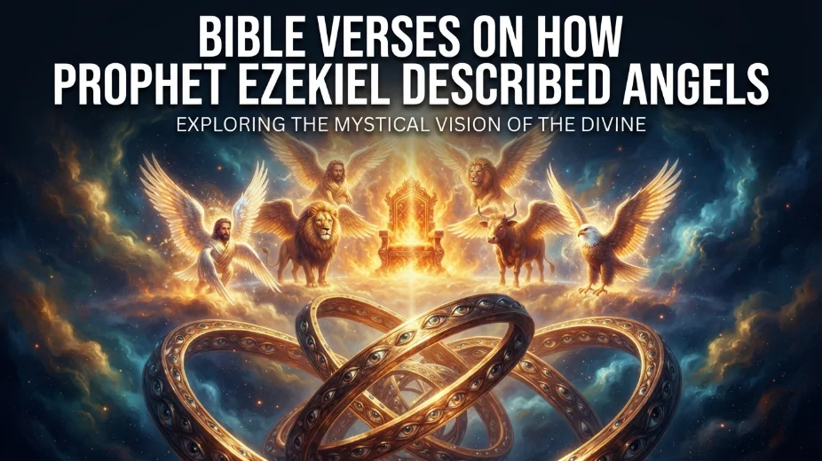 Bible Verses on How Prophet Ezekiel Described Angels: