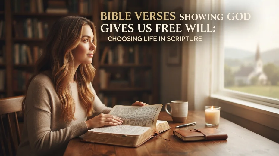 Bible Verses Showing God Gives Us Free Will: