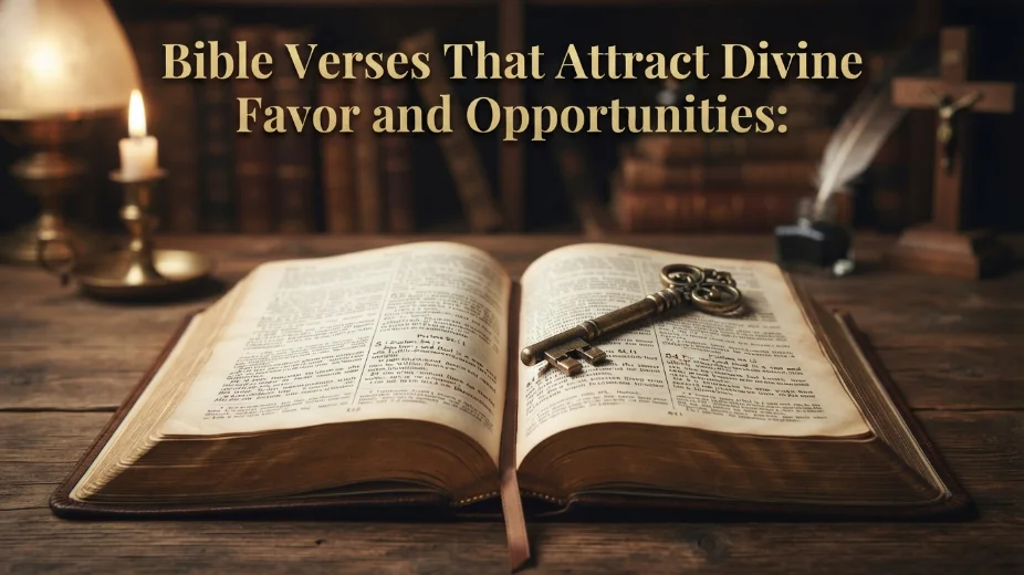 Bible Verses That Attract Divine Favor and Opportunities: