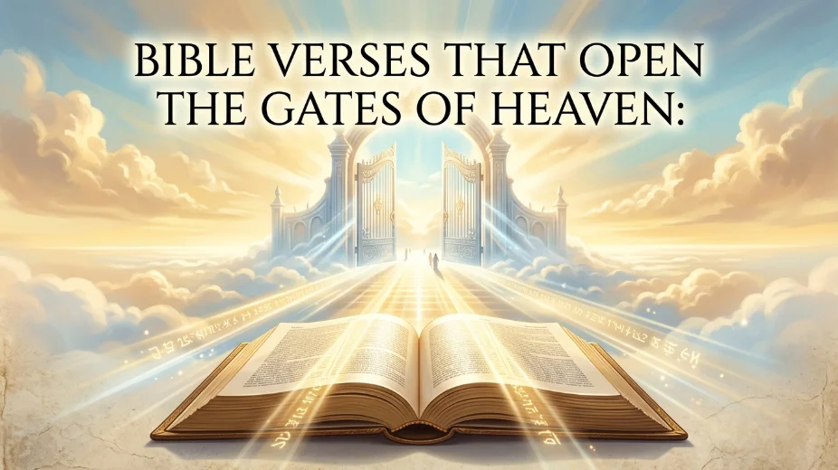 Bible Verses That Open the Gates of Heaven:
