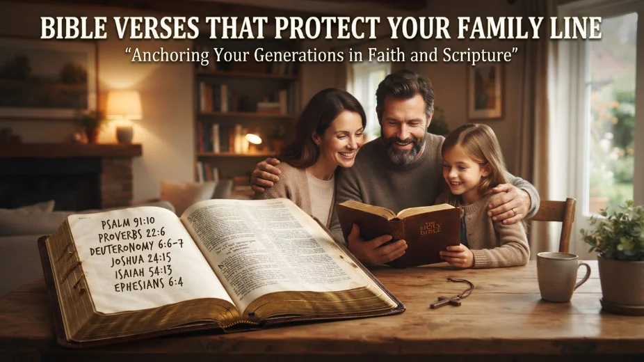 Bible Verses That Protect Your Family Line: