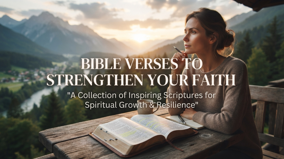 Bible Verses to Strengthen Your Faith: