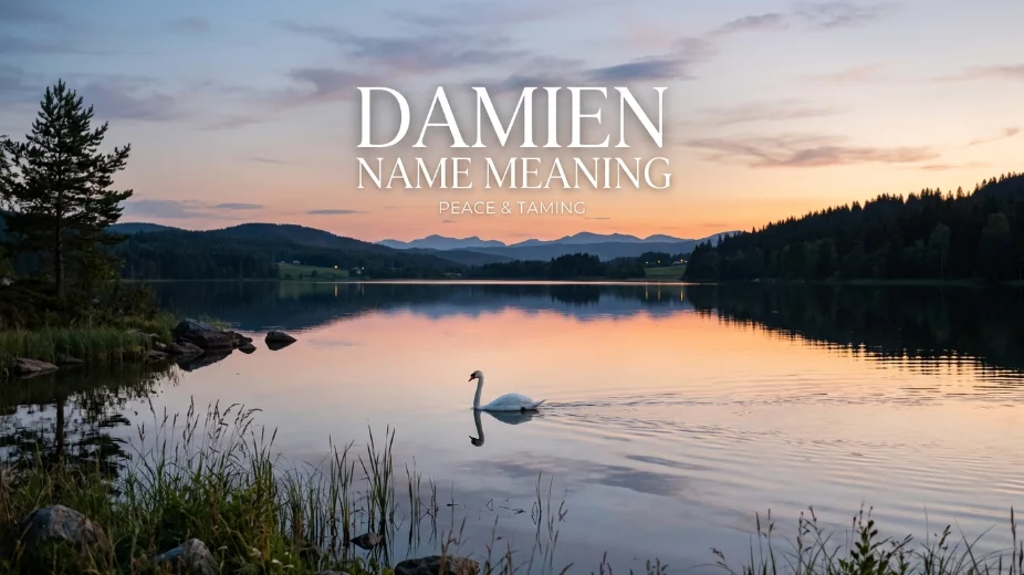 Damien Name Meaning: