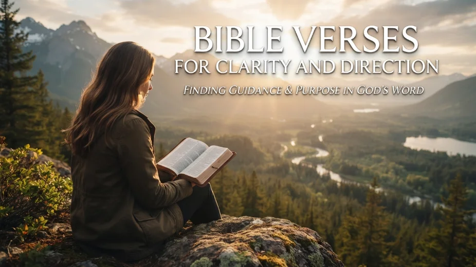 Bible Verses for Clarity and Direction: