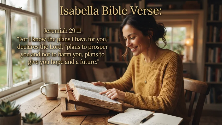 Isabella Bible Verse: