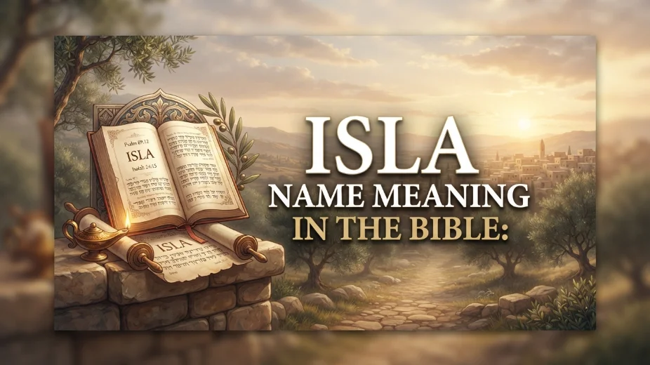 Isla Name Meaning in the Bible:
