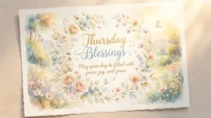 Thursday Blessings: