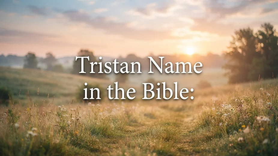 Tristan Name Meaning in the Bible: