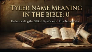 Tyler Name Meaning in the Bible: